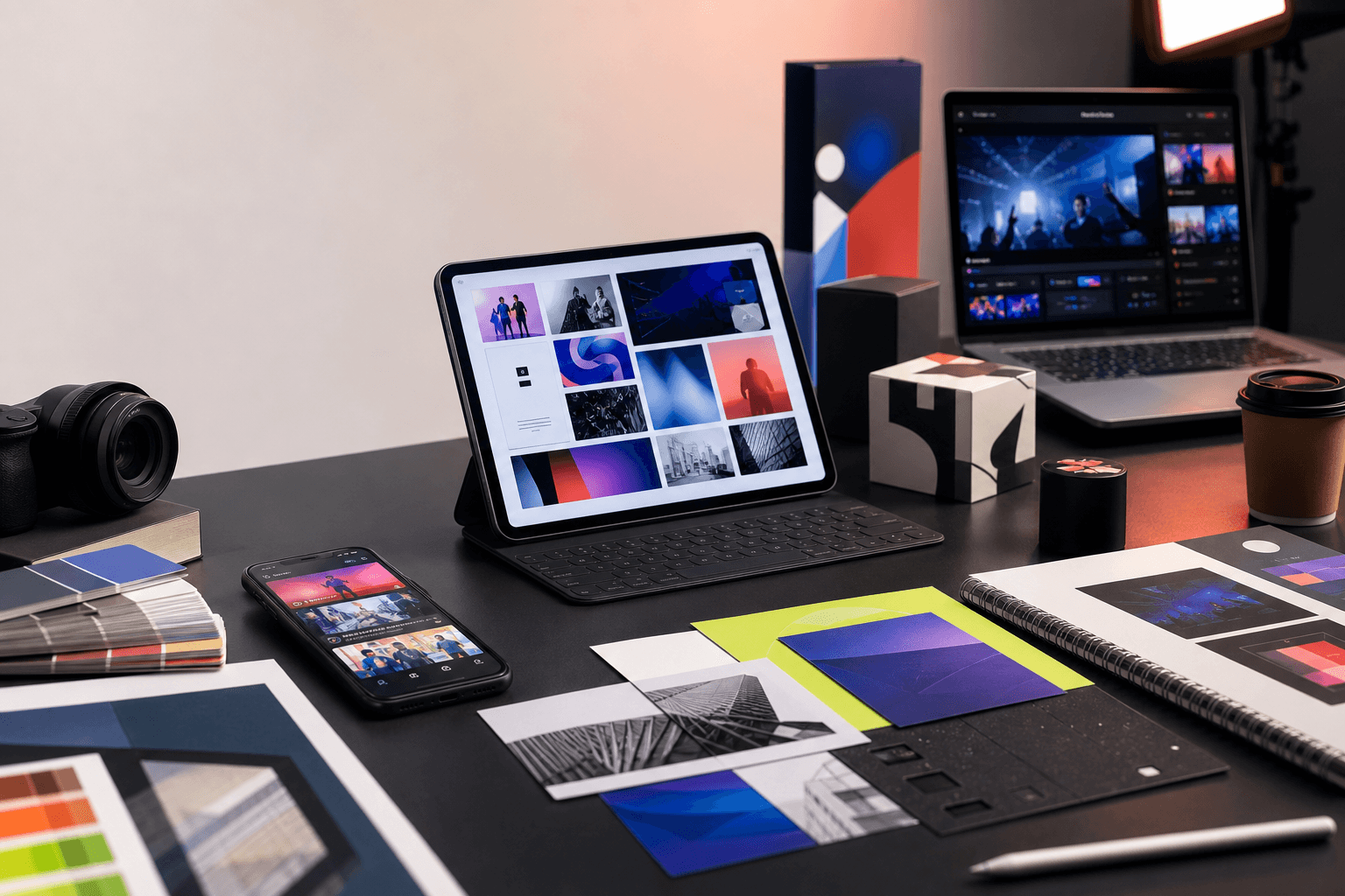 Integrated creative digital services workspace